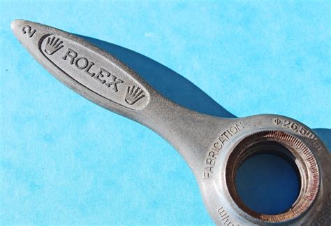 rolex tools kit|Rolex case back opening tool.